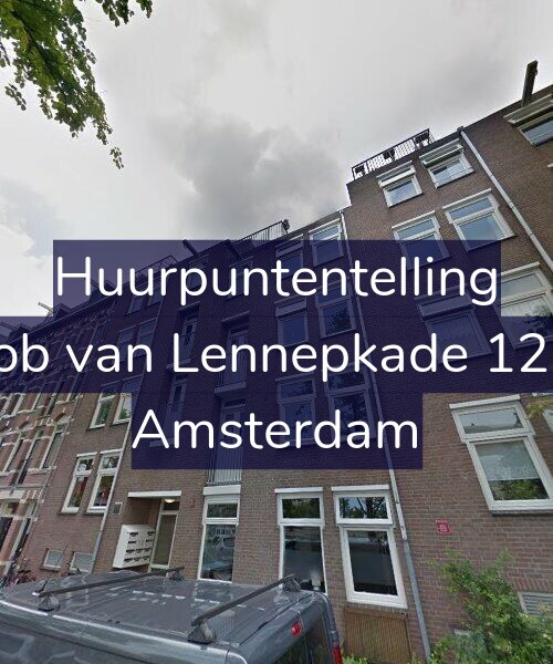 Foto gevel Huurpuntentelling voor Jacob van Lennepkade 123-E, Amsterdam