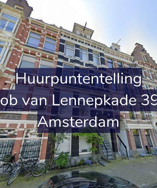 Foto gevel Huurpuntentelling voor Jacob van Lennepkade 39-H, Amsterdam