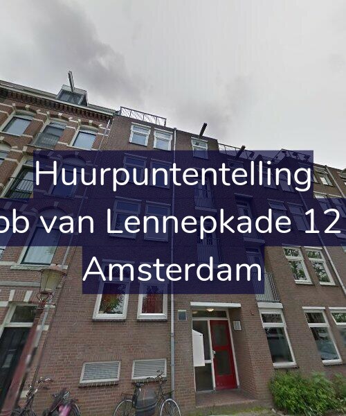 Foto gevel Huurpuntentelling voor Jacob van Lennepkade 121-B, Amsterdam
