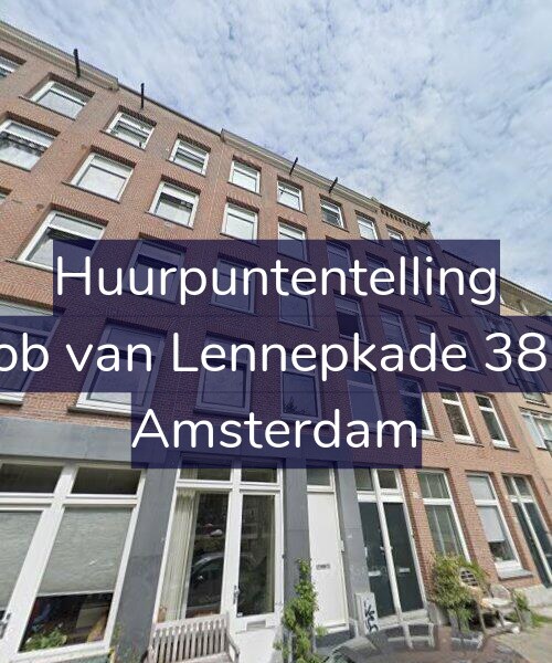 Foto gevel Huurpuntentelling voor Jacob van Lennepkade 386-3, Amsterdam