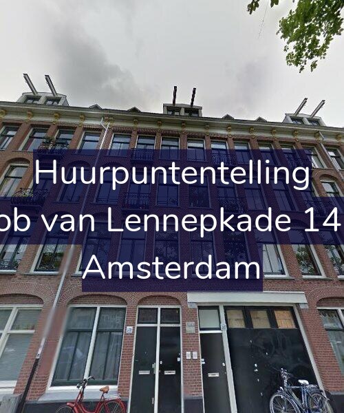 Foto gevel Huurpuntentelling voor Jacob van Lennepkade 145-1, Amsterdam