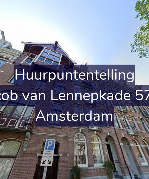 Foto gevel Huurpuntentelling voor Jacob van Lennepkade 57-2, Amsterdam