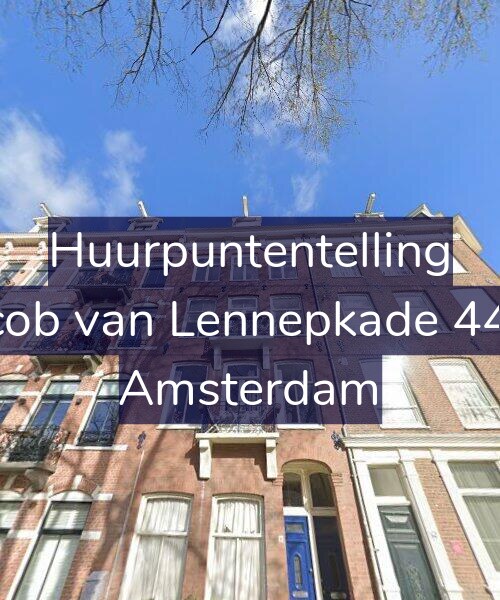 Foto gevel Huurpuntentelling voor Jacob van Lennepkade 44-2, Amsterdam