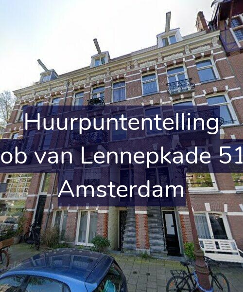Foto gevel Huurpuntentelling voor Jacob van Lennepkade 51-H, Amsterdam