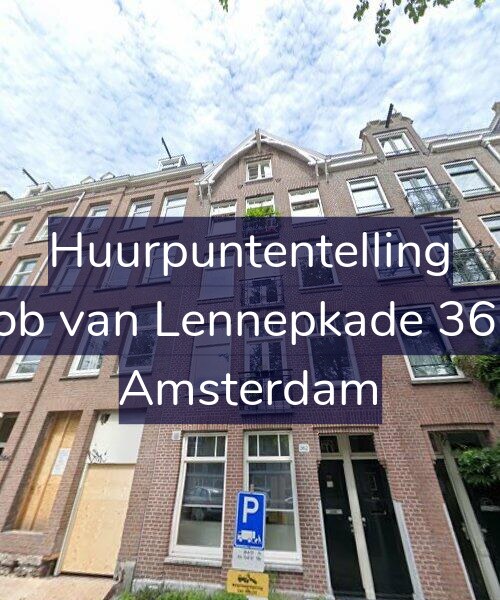Foto gevel Huurpuntentelling voor Jacob van Lennepkade 362-4, Amsterdam
