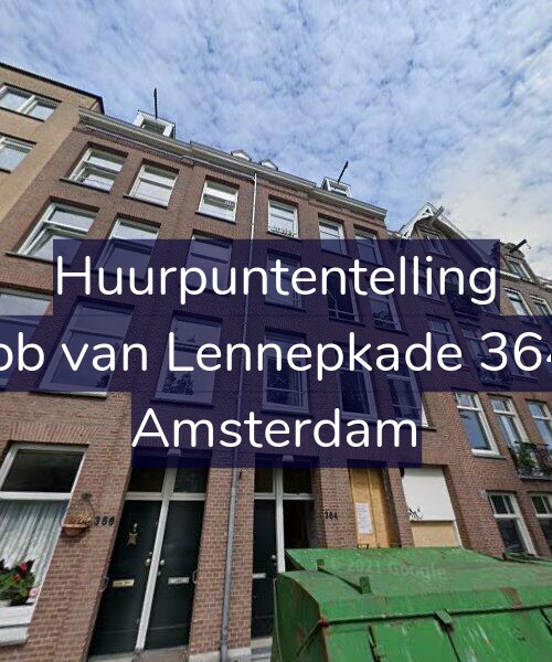 Foto gevel Huurpuntentelling voor Jacob van Lennepkade 364-H, Amsterdam
