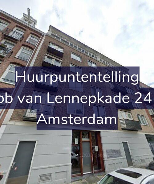 Foto gevel Huurpuntentelling voor Jacob van Lennepkade 241-A, Amsterdam