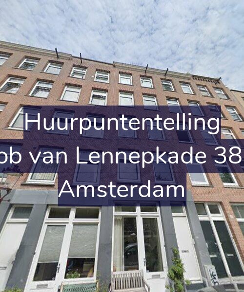 Foto gevel Huurpuntentelling voor Jacob van Lennepkade 388-1, Amsterdam