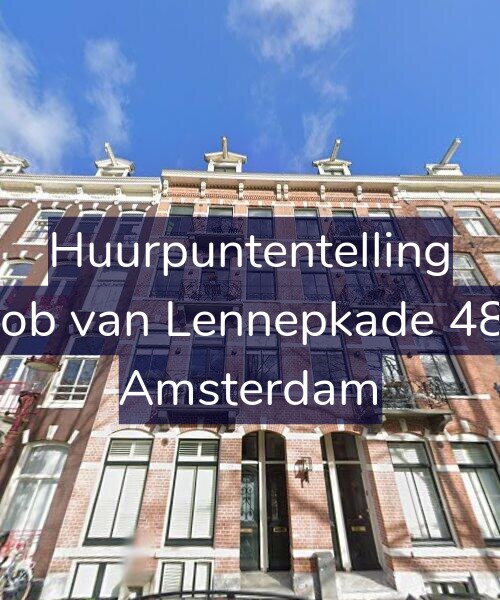 Foto gevel Huurpuntentelling voor Jacob van Lennepkade 48-D, Amsterdam