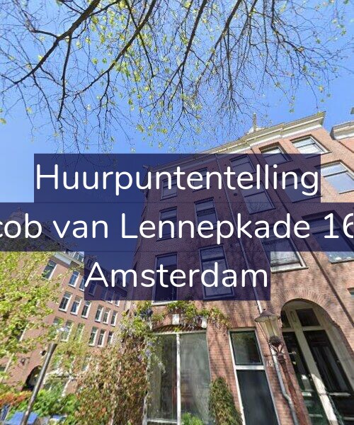 Foto gevel Huurpuntentelling voor Jacob van Lennepkade 16-3, Amsterdam