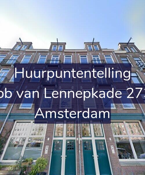 Foto gevel Huurpuntentelling voor Jacob van Lennepkade 273-A, Amsterdam