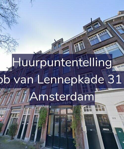 Foto gevel Huurpuntentelling voor Jacob van Lennepkade 311-H, Amsterdam