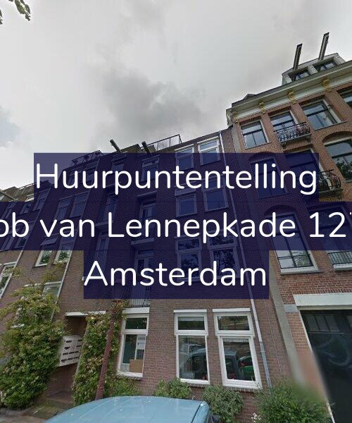 Foto gevel Huurpuntentelling voor Jacob van Lennepkade 127-A, Amsterdam