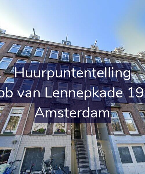 Foto gevel Huurpuntentelling voor Jacob van Lennepkade 197-1, Amsterdam