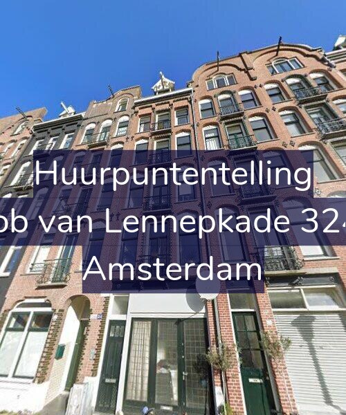 Foto gevel Huurpuntentelling voor Jacob van Lennepkade 324-H, Amsterdam