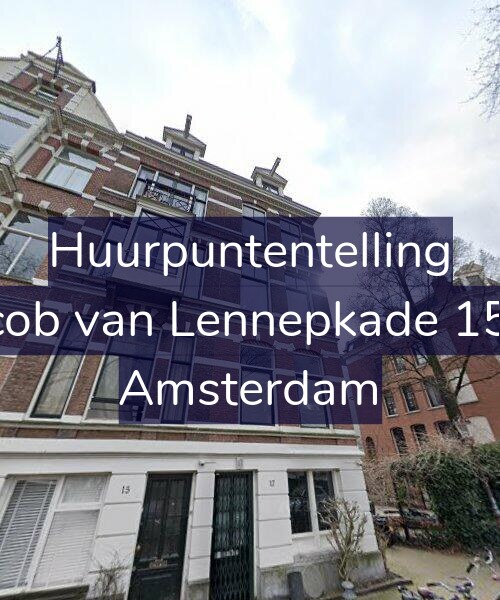 Foto gevel Huurpuntentelling voor Jacob van Lennepkade 15-E, Amsterdam