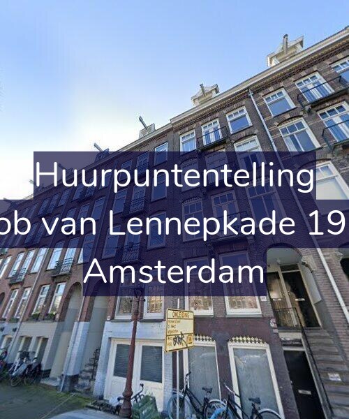 Foto gevel Huurpuntentelling voor Jacob van Lennepkade 199-2, Amsterdam
