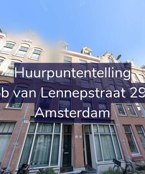Foto gevel Huurpuntentelling voor Jacob van Lennepstraat 292-B, Amsterdam