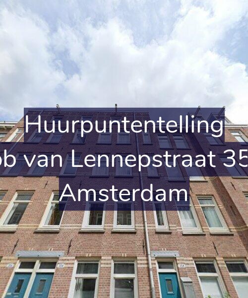 Foto gevel Huurpuntentelling voor Jacob van Lennepstraat 354-3, Amsterdam
