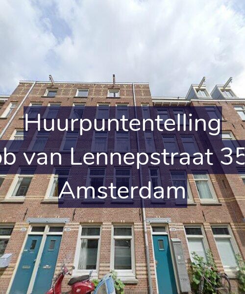 Foto gevel Huurpuntentelling voor Jacob van Lennepstraat 354-1, Amsterdam