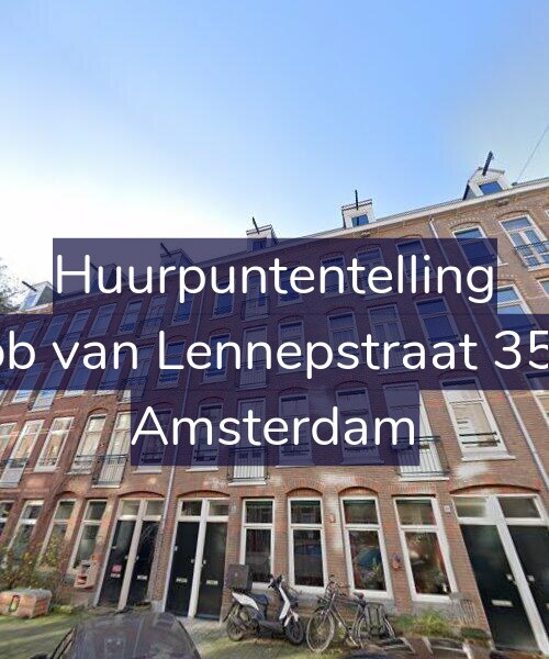 Foto gevel Huurpuntentelling voor Jacob van Lennepstraat 353-3, Amsterdam