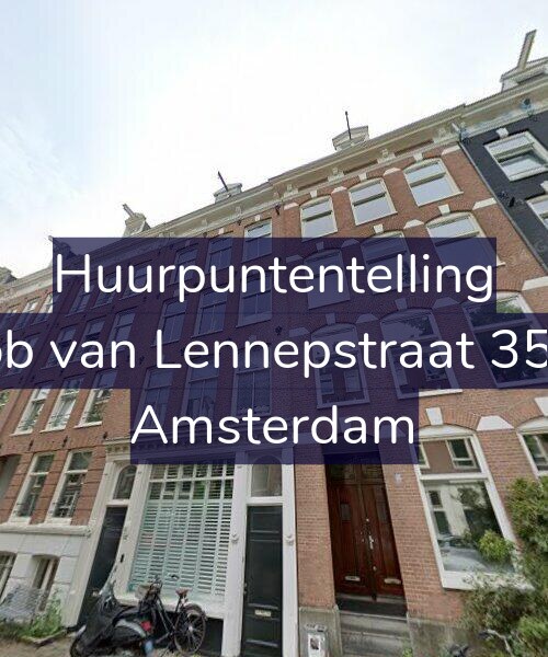 Foto gevel Huurpuntentelling voor Jacob van Lennepstraat 35-1V, Amsterdam