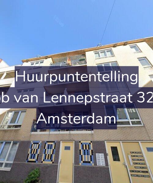 Foto gevel Huurpuntentelling voor Jacob van Lennepstraat 322-B, Amsterdam