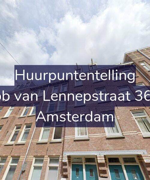 Foto gevel Huurpuntentelling voor Jacob van Lennepstraat 368-2, Amsterdam