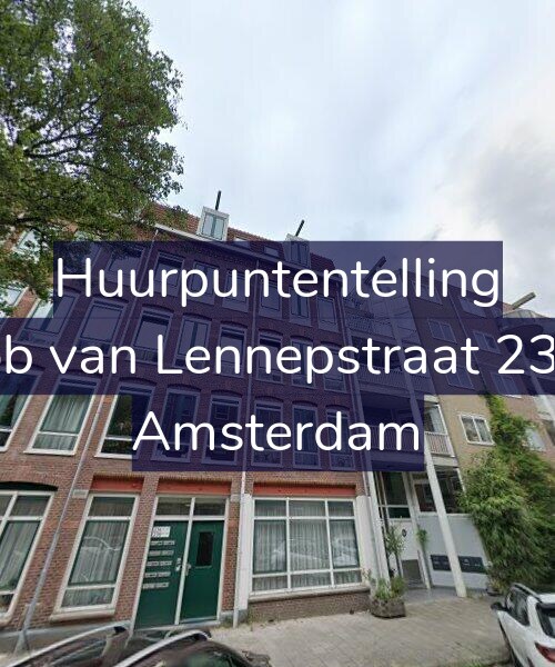 Foto gevel Huurpuntentelling voor Jacob van Lennepstraat 236-A, Amsterdam