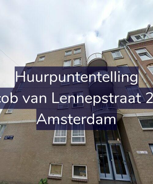 Foto gevel Huurpuntentelling voor Jacob van Lennepstraat 225, Amsterdam