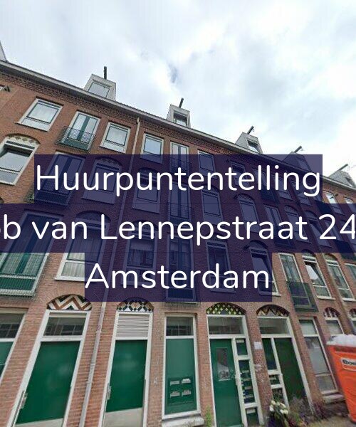 Foto gevel Huurpuntentelling voor Jacob van Lennepstraat 241-A, Amsterdam