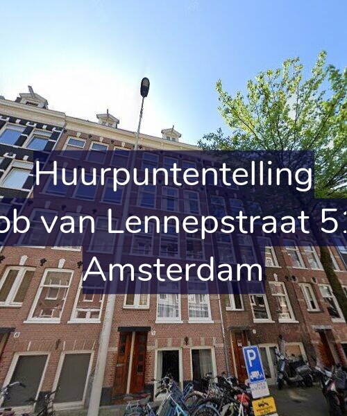 Foto gevel Huurpuntentelling voor Jacob van Lennepstraat 51-O, Amsterdam