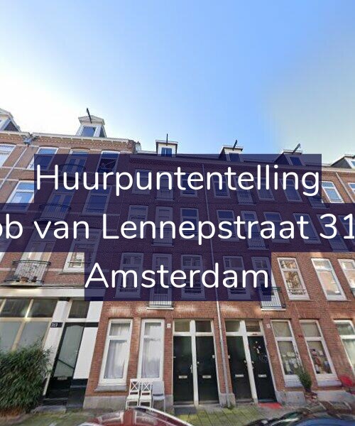 Foto gevel Huurpuntentelling voor Jacob van Lennepstraat 315-2, Amsterdam