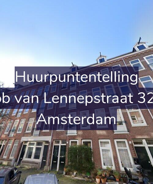 Foto gevel Huurpuntentelling voor Jacob van Lennepstraat 329-1, Amsterdam