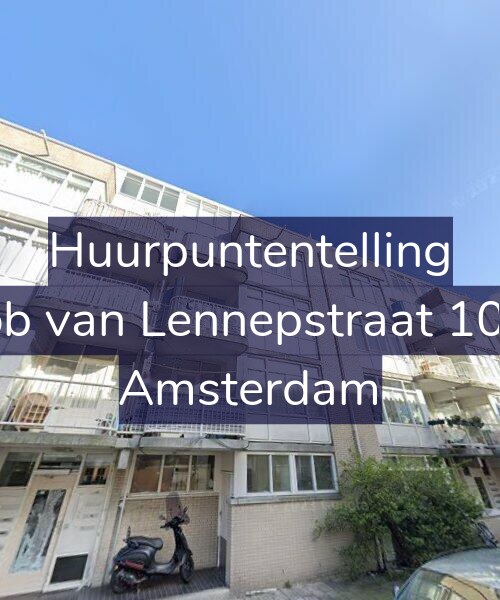 Foto gevel Huurpuntentelling voor Jacob van Lennepstraat 102-B, Amsterdam