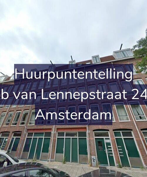 Foto gevel Huurpuntentelling voor Jacob van Lennepstraat 242-A, Amsterdam