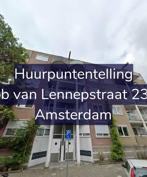 Foto gevel Huurpuntentelling voor Jacob van Lennepstraat 230-C, Amsterdam