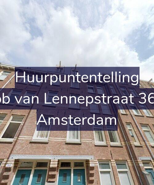 Foto gevel Huurpuntentelling voor Jacob van Lennepstraat 366-2, Amsterdam