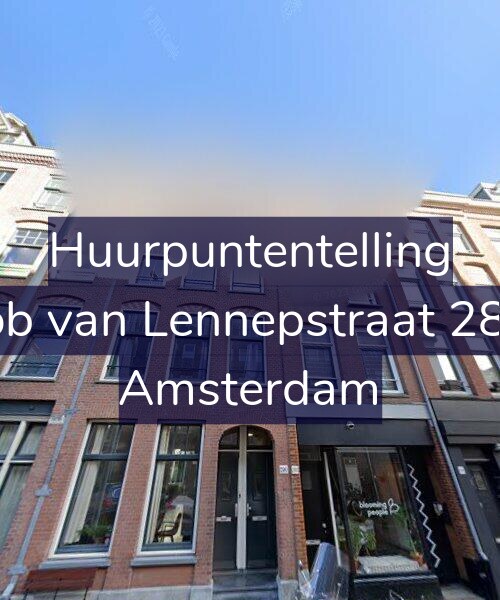 Foto gevel Huurpuntentelling voor Jacob van Lennepstraat 288-3, Amsterdam