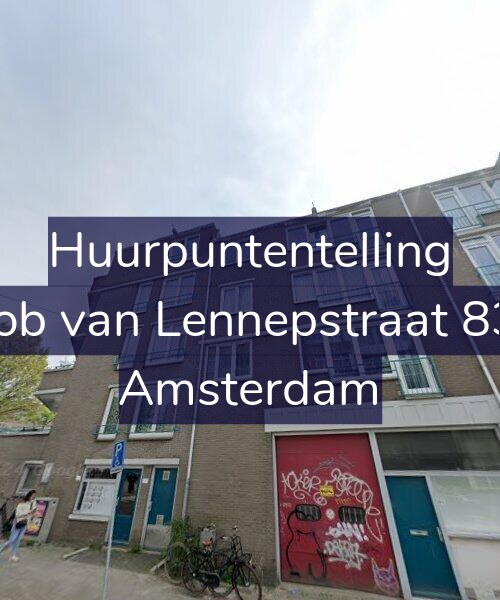 Foto gevel Huurpuntentelling voor Jacob van Lennepstraat 83-C, Amsterdam