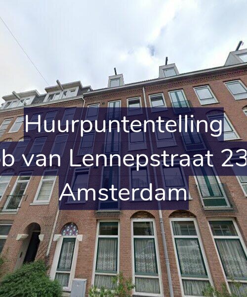 Foto gevel Huurpuntentelling voor Jacob van Lennepstraat 233-A, Amsterdam