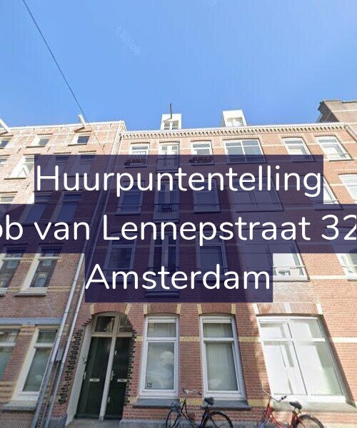 Foto gevel Huurpuntentelling voor Jacob van Lennepstraat 326-2, Amsterdam