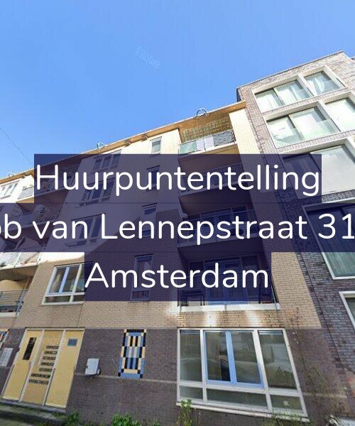 Foto gevel Huurpuntentelling voor Jacob van Lennepstraat 318-B, Amsterdam