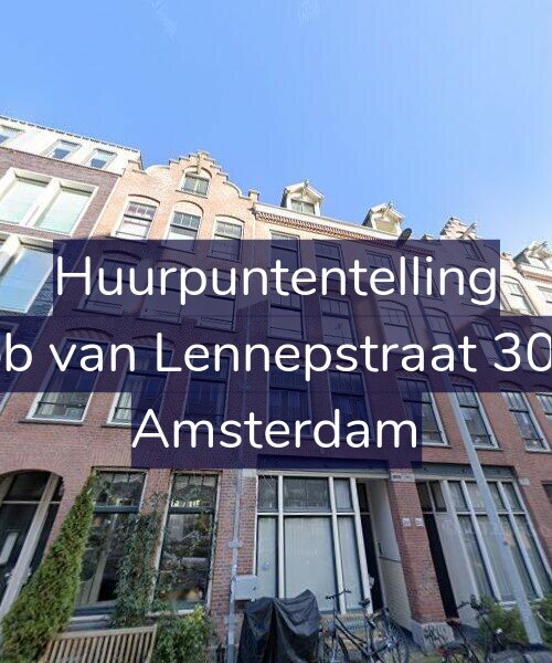 Foto gevel Huurpuntentelling voor Jacob van Lennepstraat 306-A, Amsterdam