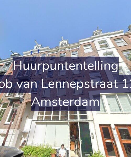 Foto gevel Huurpuntentelling voor Jacob van Lennepstraat 12-4, Amsterdam