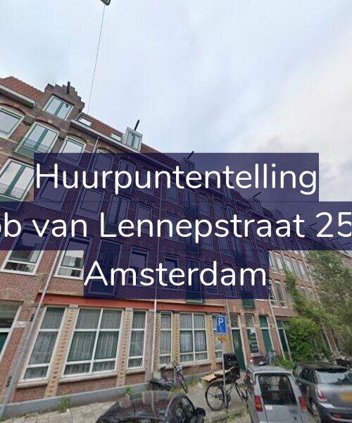 Foto gevel Huurpuntentelling voor Jacob van Lennepstraat 254-B, Amsterdam