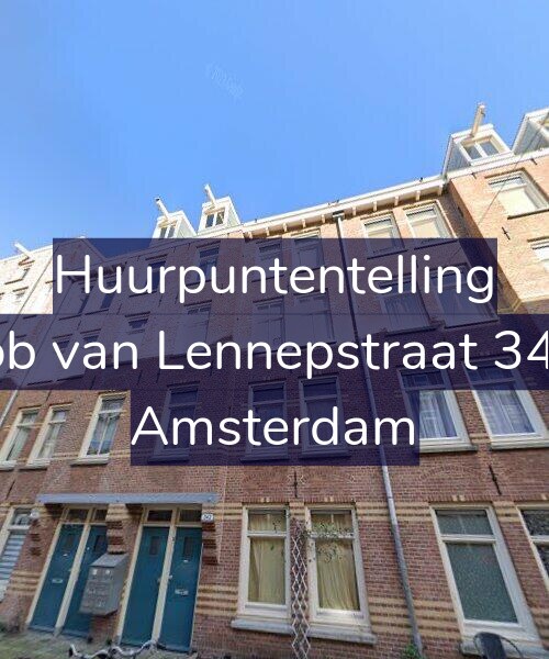 Foto gevel Huurpuntentelling voor Jacob van Lennepstraat 342-2, Amsterdam