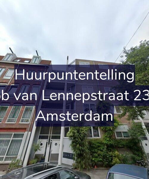 Foto gevel Huurpuntentelling voor Jacob van Lennepstraat 234-B, Amsterdam