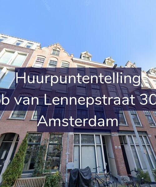 Foto gevel Huurpuntentelling voor Jacob van Lennepstraat 306-B, Amsterdam