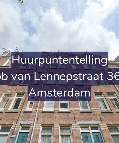 Foto gevel Huurpuntentelling voor Jacob van Lennepstraat 364-2, Amsterdam